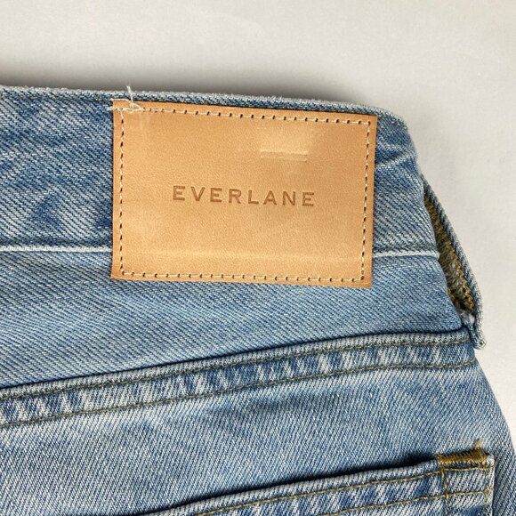 NWT Everlane Jeans Women's Size 30 The Curvy '90s Cheeky Blue - Picture 5 of 14